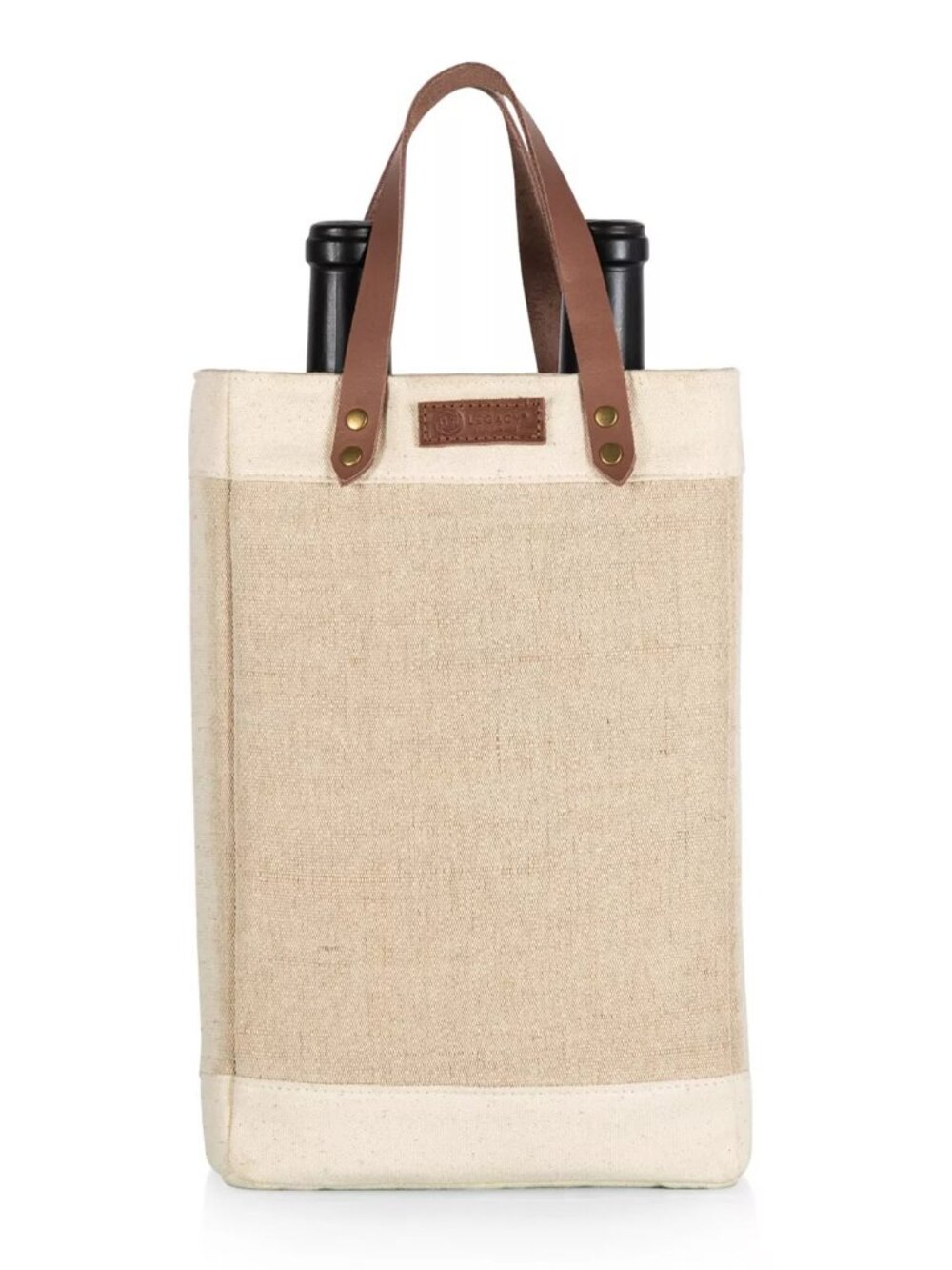 Legacy Pinot Jute 2 Bottle Insulated Wine Bag ($57)